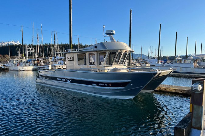 14 passenger Whale Watching Tours in Icy Strait aka Hoonah AK - Staying warm on a cold Alaskan boat ride