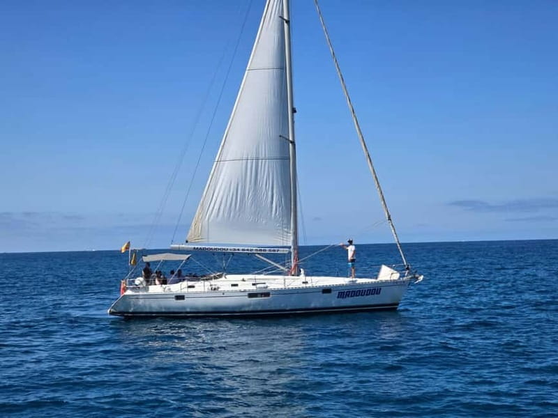 3h Whale Watching Private tour Beneteau Oceanis 440 - Setting out from Puerto Colón under sail