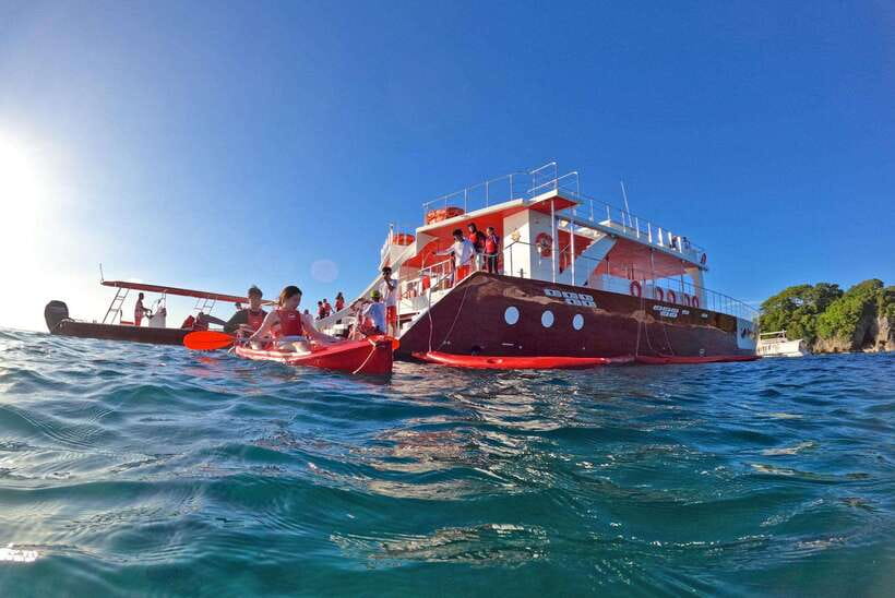 Boracay: Red Whale Party Cruise w/ Snacks & Water Activities - Meeting at Astoria Boracay and boarding at 8:15