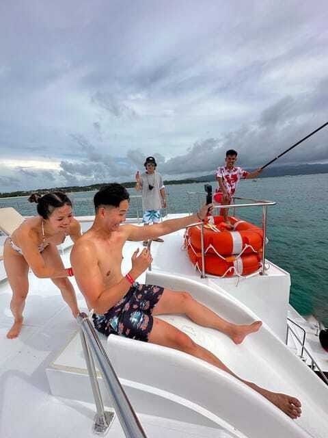 Boracay Sunset Cruise with RedWhale Party Yacht - Angol Point is the main event