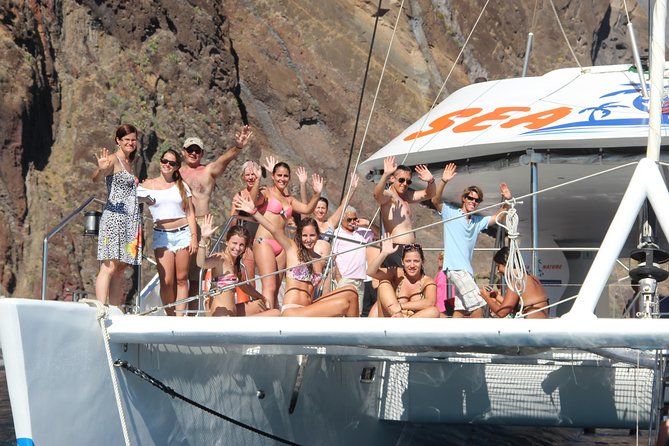 Dolphin and Whale Watching Catamaran Cruise from Funchal - Leaving Funchal Marina for the south coast