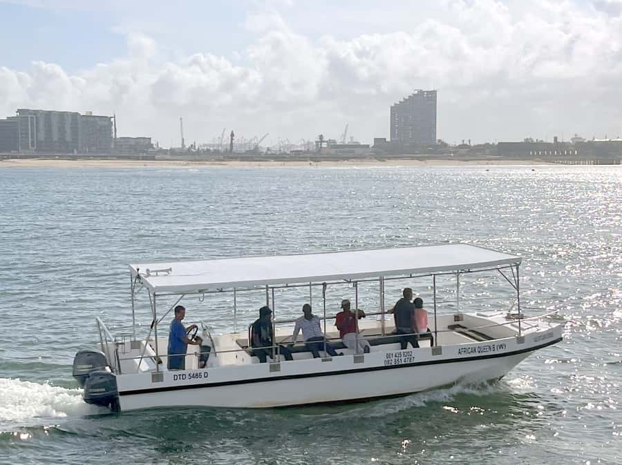 Durban: Durban: Whale and Dolphin Watching Boat Tour - Leaving Wilson’s Wharf for the open Indian Ocean