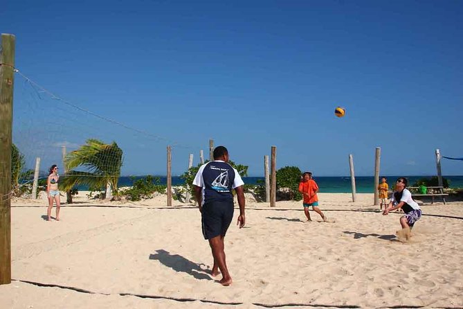 Fijian Islands and Snorkel Full-Day Whales Tale Cruise including Beach BBQ Lunch - A beach BBQ with more than the basics