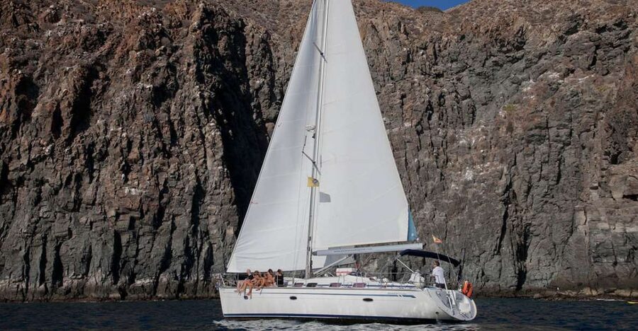 From Los Gigantes: Whale Watching Sailboat Cruise - Leaving Picarus Sailing Club