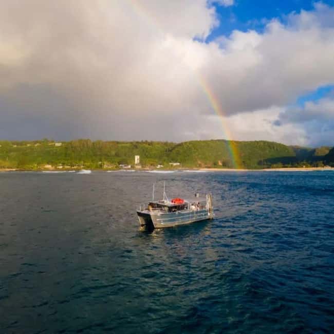 Haleiwa: North Shore Whale Watching Tour by Catamaran - What the North Shore looks like from offshore