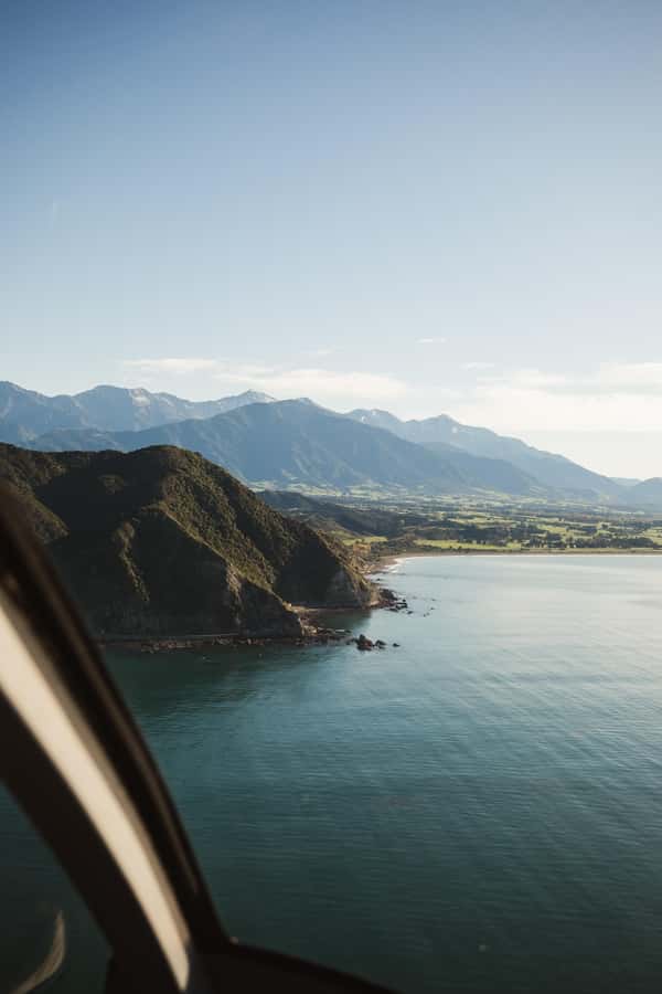 Kaikoura: 1-Hour Whale Watching Helicopter Tour - Watching sperm whales from above