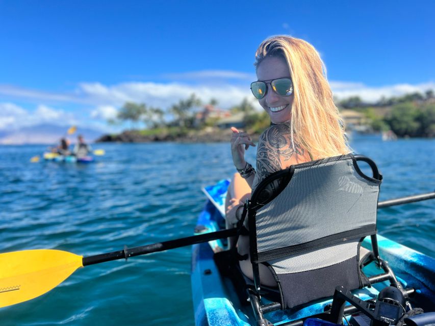 Kayak, Whale Watch And Snorkel At Turtle Town - Snorkeling near Hawaiian green sea turtles