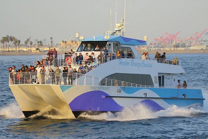 Los Angeles Whale and Dolphin Watching Cruise from West Harbor - Passing the breakwater lighthouse
