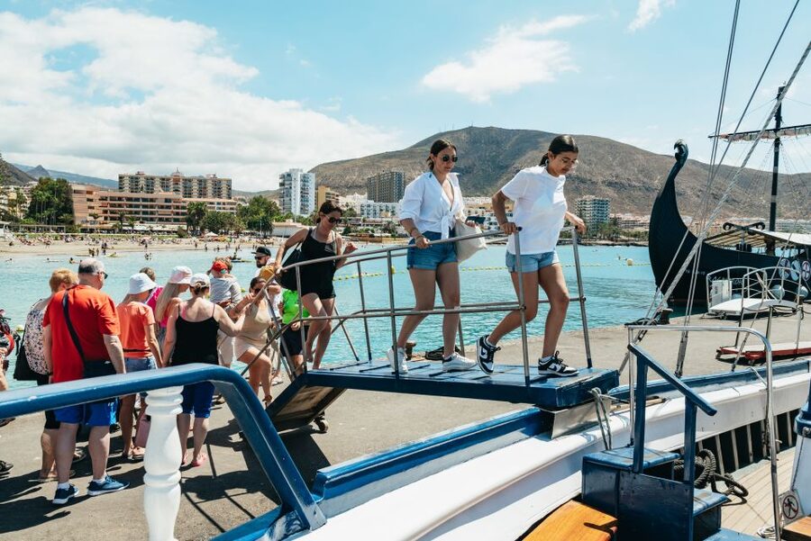 Los Cristianos Respectful No-Chase Whale and Dolphin Safari - Setting out from Los Cristianos Harbour