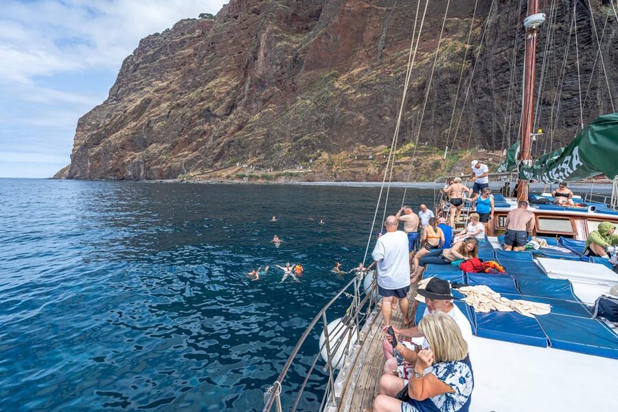 Madeira : Whales and Dolphins wooden boat excursion - Finding dolphins and pilot whales
