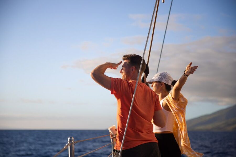 Maui: Morning Sail with the Whales Ma'alaea - Along Maui’s Pali coastline