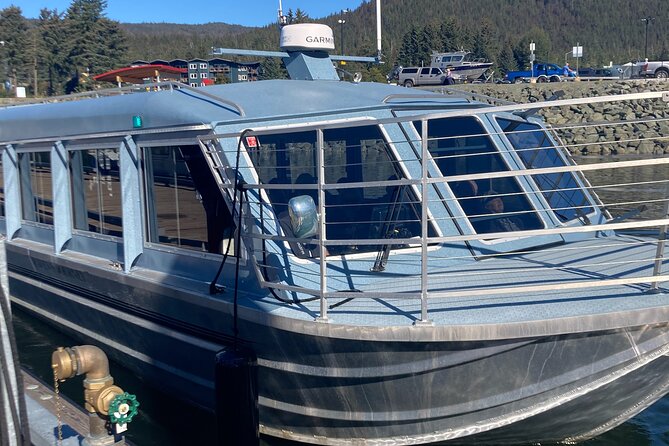 Mendenhall Glacier Waterfall and Whale Watching Tour - Snacks, binoculars, and small comforts