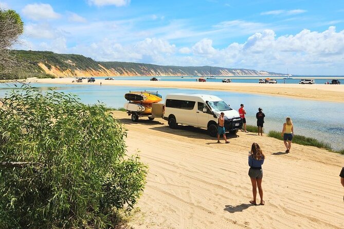 Noosa: Epic Whale Watching On Ocean Kayaks & Beach 4X4 Tour - Whale watching from a low seat on the sea