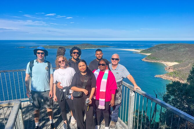 Port Stephens, departing Newcastle - Whales, hike & sand dunes! - Stockton Sand Dunes at the end of the day