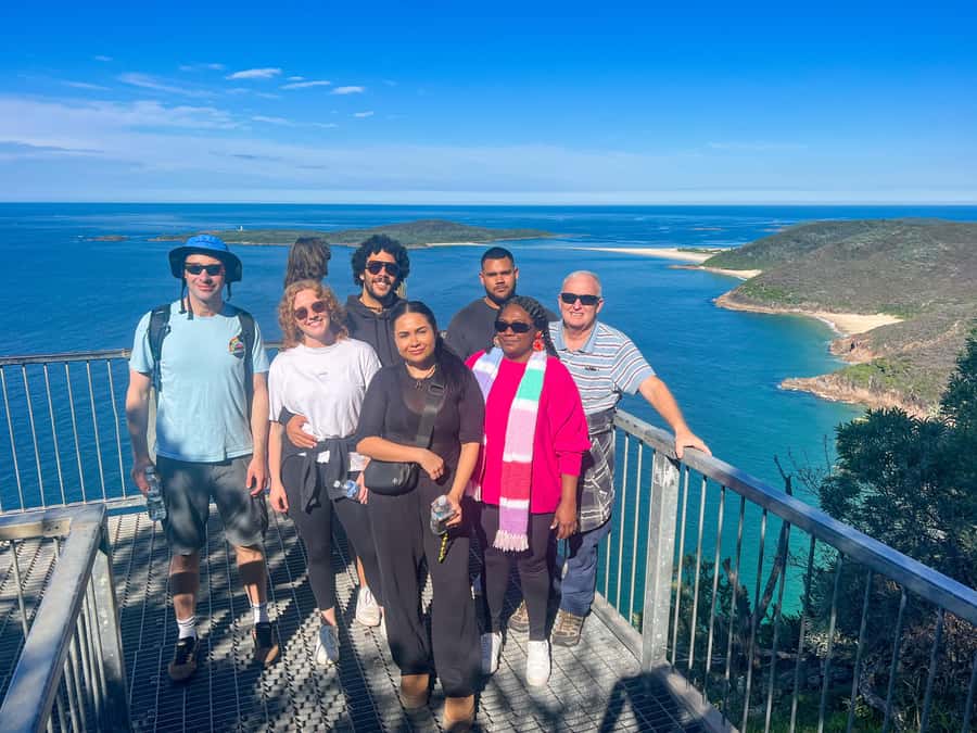 Port Stephens, from Newcastle: Whales, hike & sand dunes! - A full coastal day from Newcastle