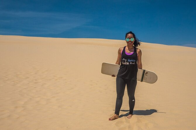 Port Stephens + Whale Watching + 4WD/Sandboarding ex Sydney - The 2.5-hour whale watching cruise is the main event