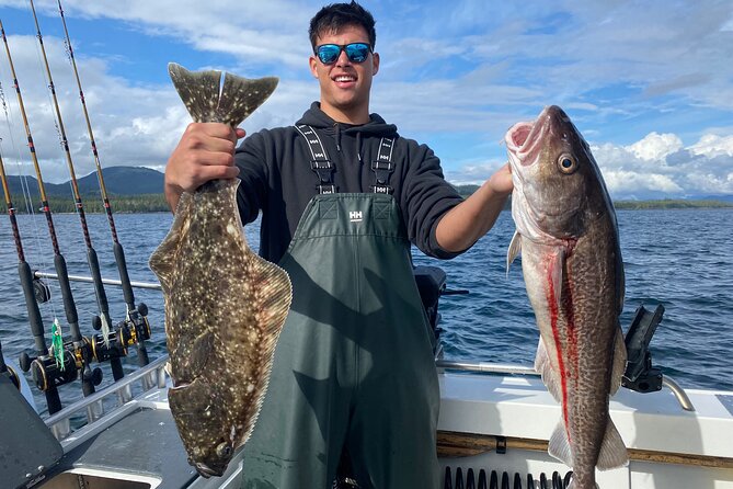 Private Ketchikan Fishing Combo & Whale Watching/ Wildlife 5 HR - Salmon and halibut: the main event