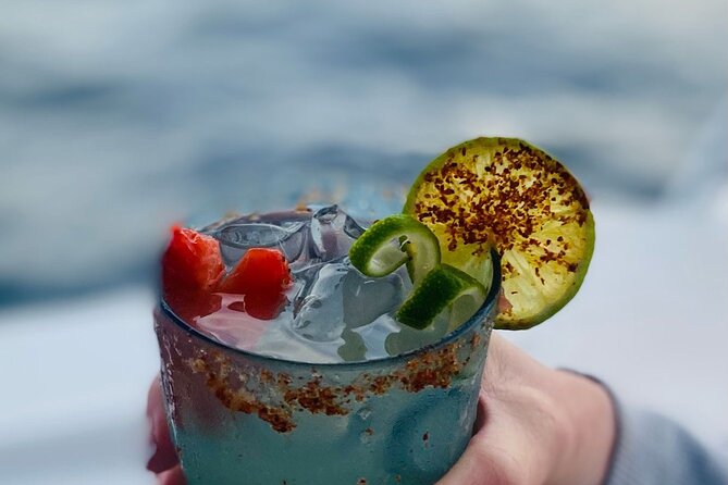 Private Whale Watching in San Jose Del Cabo snack,drinks,Warranty - What the Two-Hour Boat Trip Includes