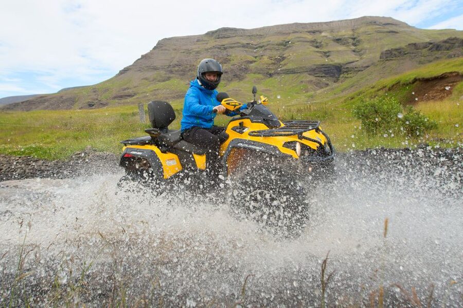 Reykjavik: ATV Ride & Whale Watching Boat Tour - Pickup from Reykjavik and the ATV base
