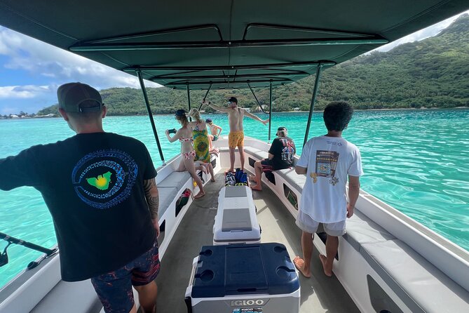 Sacred Experience Swimming with a Whale in Moorea - Snacks, drinks, and the ride home