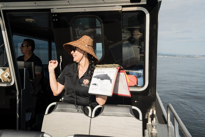 Salish Sea Whale Watching Tour in Campbell River - A custom boat with shelter from the weather