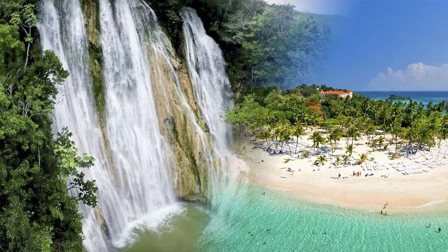 Samana Whale watching and Bacardi Island from Punta Cana - Riding toward El Limón Waterfall