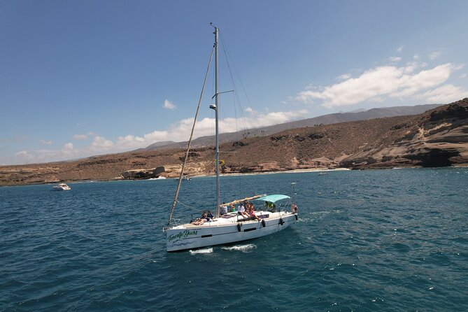 Tenerife Whale Watching and Snorkeling Yacht Trip - Leaving Puerto Colón for open water