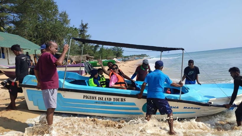 Trincomalee: Dolphin & Whale Watching Boat Tour - Returning to Nilaveli after about two and a half hours