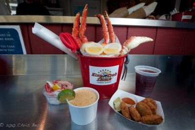Ultimate Whale Watch and Tracy’s Crab Shack Combo