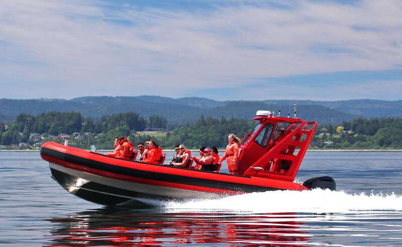 Vancouver, BC: Whale Watching Tour Small Zodiac with Guide - Leaving the harbor for the Gulf Islands
