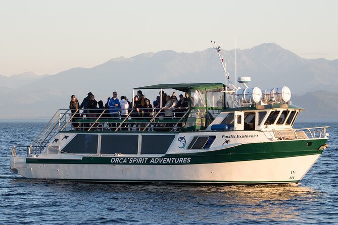 Victoria Whale Watching Tour on a Covered Vessel - The crew adds real value