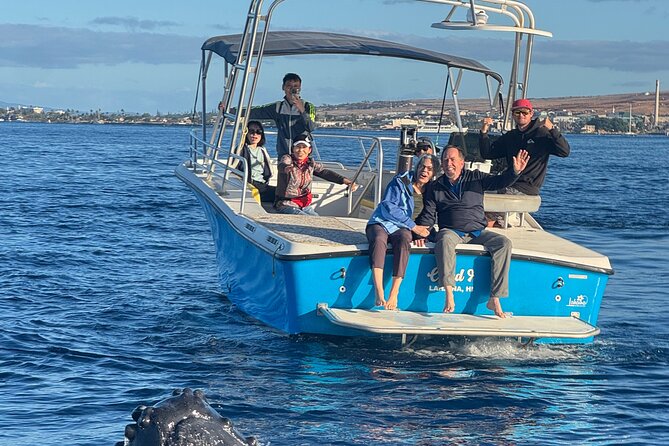 VIP Premiere Whale Watch Kaanapali Beach MAX 12 PASSENGERS - Why the small boat changes the viewing