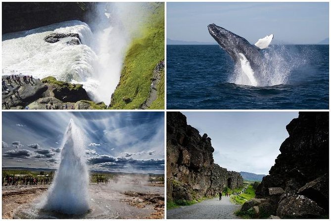 Whale Watching and Golden Circle Tour from Reykjavik - Gullfoss, Iceland’s powerful waterfall