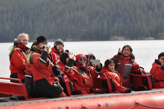 Zodiac Boat Whale and Wildlife 6-Hour Tour from Campbell River - Lunch and hot drinks on a long morning